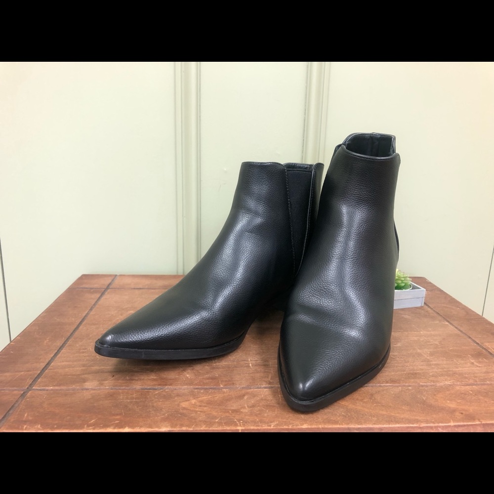 ANA GARWIN Black Mid Boots size 6